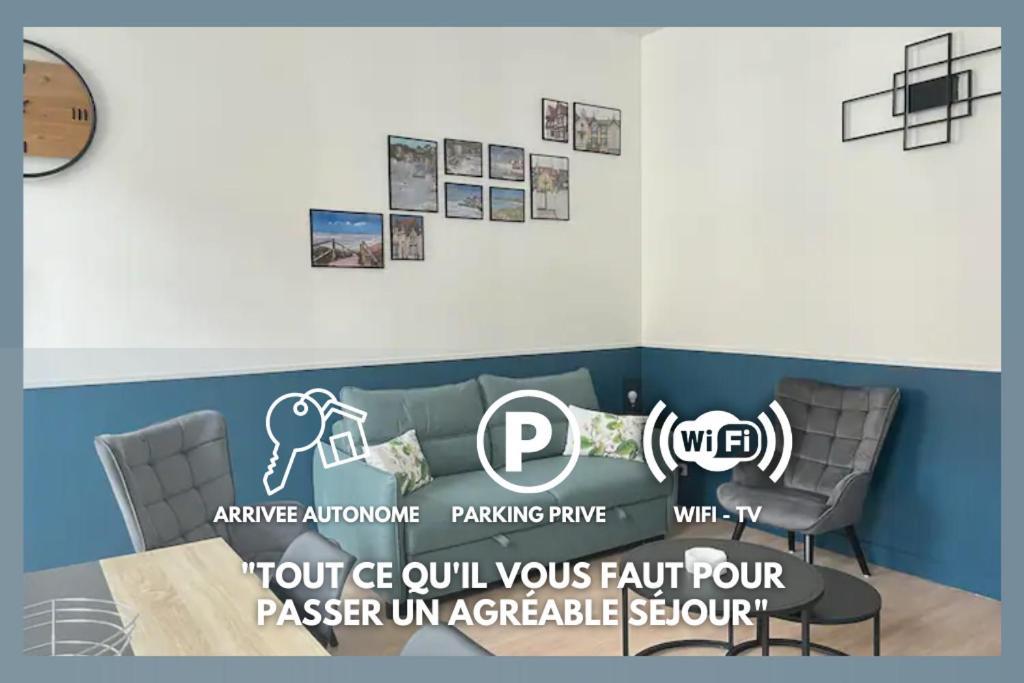 La Gaivota, Centre-Ville De Wimereux, Parking Prive ! Eksteriør bilde